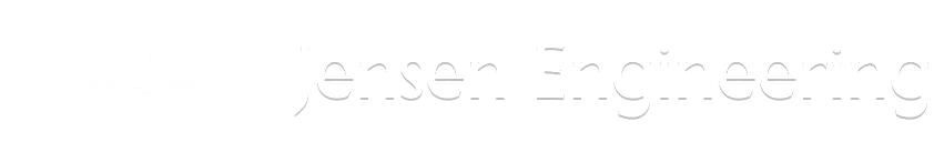 Cowboy hat logo with "Jensen Engineering" text.